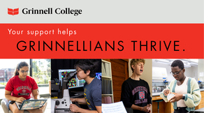 GivingTuesday - Help Grinnellians Thrive Campaign Image