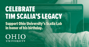 Celebrate Tim Scalia's Legacy: Support OU’s Scalia Lab in honor of his birthday Campaign Image