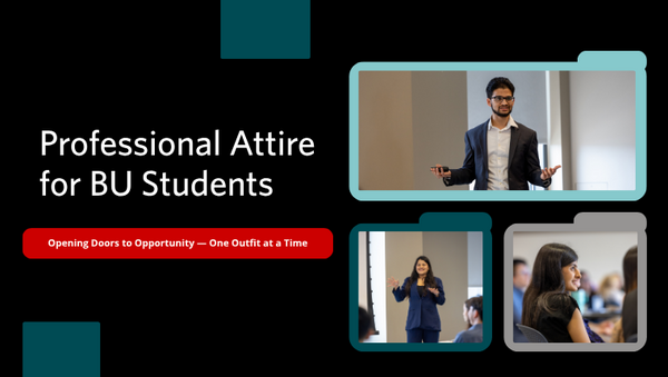 Professional Attire for First Gen and Low Income Students Campaign Image