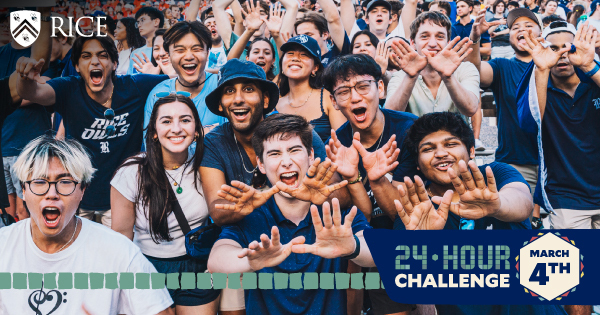 Rice 24-Hour Challenge 2026 · GiveCampus