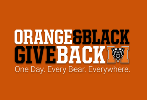 Orange and Black Give Back Campaign Image