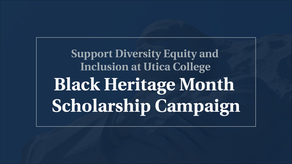 Black Heritage Month Scholarship Campaign