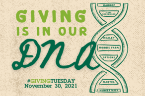 Giving is in our DNA: Giving Tuesday 2021
