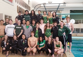 Swimming and Diving Takes March Madness