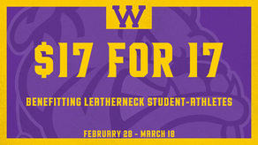 WIU Fighting Leathernecks $17 for 17 Campaign