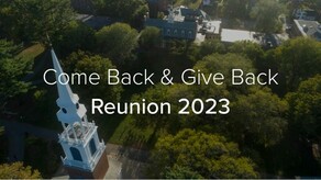 Reunion 2023: Come Back & Give Back