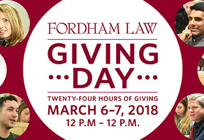 Fordham Law Giving Day 2018