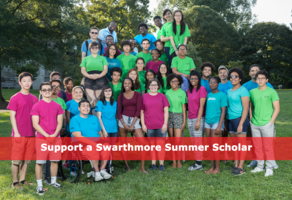 Support a Swarthmore Summer Scholar