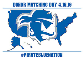 2019 Pirate Blue Donor Matching Day