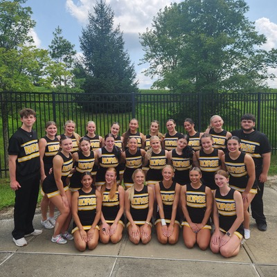 The NKU Cheerleading team