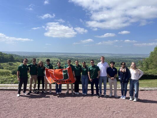 University of Miami Army ROTC Normandy Trip Campaign Image