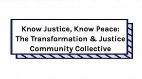 Know Justice, Know Peace Campaign Image