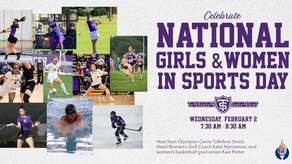 National Girls and Women in Sports Day Campaign Image
