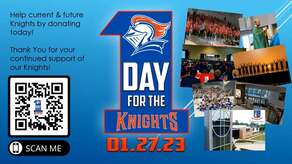 1 Day for the Knights 2023 - 01.27.23 Campaign Image